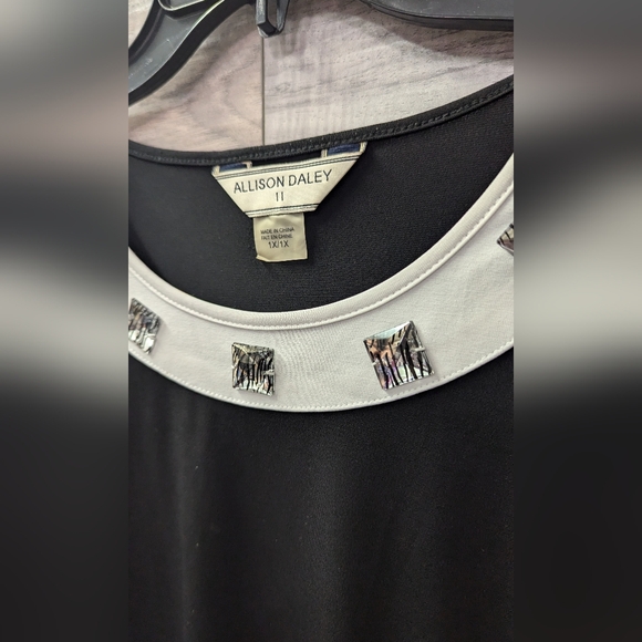 Alison Daley 2pc Top / Tank - Size 1X - Picture 6 of 6